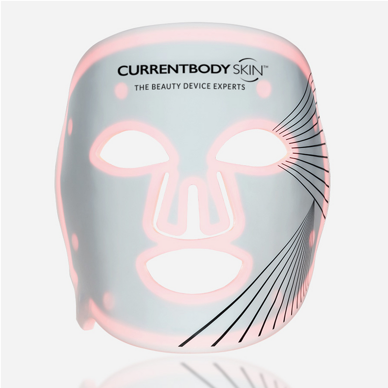 CurrentBody Skin LED Ansigtsmaske med Rødt Lysterapi: Serie 2