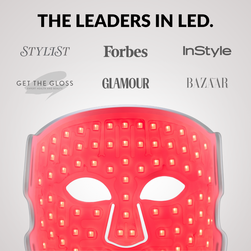 CurrentBody Skin LED Ansigtsmaske med Rødt Lysterapi: Serie 2