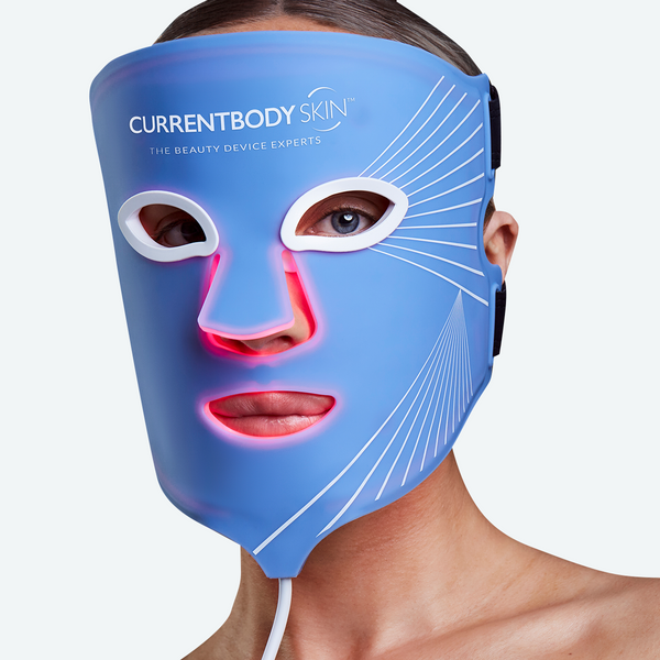 CurrentBody Skin LED Ansigtsmaske med Blåt Lysterapi: Serie 2