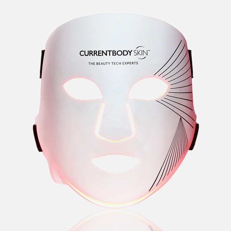 CurrentBody Skin LED Ansigtsmaske med Rødt Lysterapi: Serie 2