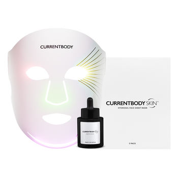CurrentBody Skin LED Ansigtsmaske med Rødt Lysterapi: Serie 3