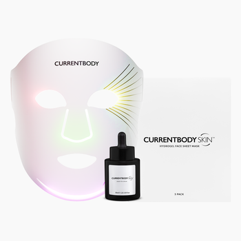 CurrentBody Skin LED Ansigtsmaske med Rødt Lysterapi: Serie 3