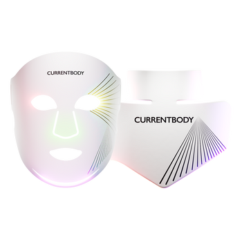 CurrentBody Skin LED Ansigtsmaske med Rødt Lysterapi: Serie 3