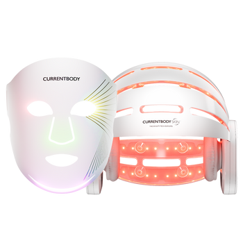 CurrentBody Skin LED Hårvæksthjelm & LED Ansigtsmaske: Serie 3