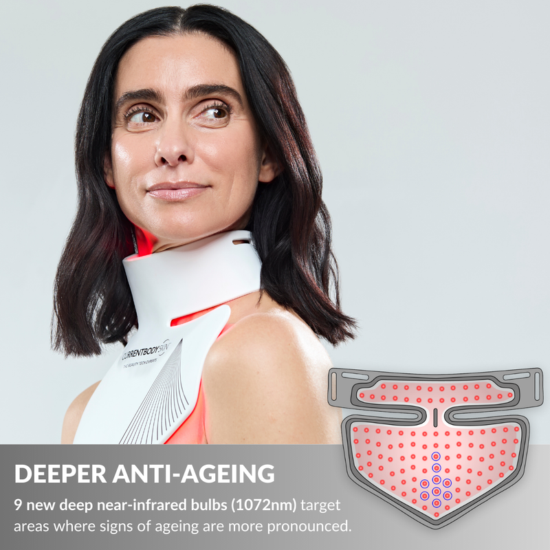 CurrentBody Skin LED-hals- og dekolletémaske: Serie 2