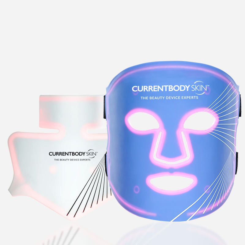 CurrentBody Skin LED Ansigtsmaske med Blåt Lysterapi: Serie 2