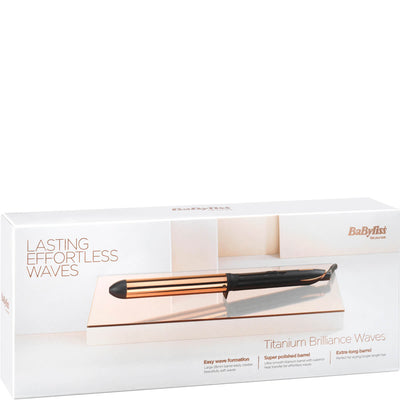 Æsken med BaByliss Titanium Brilliance Waves