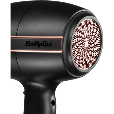 Tæt på filteret på BaByliss Super Pro Hårtørrer
