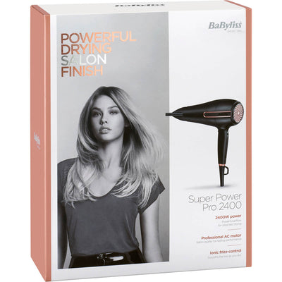 Æsken med BaByliss Super Pro Hårtørrer