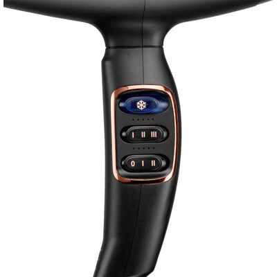 Indstillingerne til BaByliss Salon Air Brilliance Hårtørrer