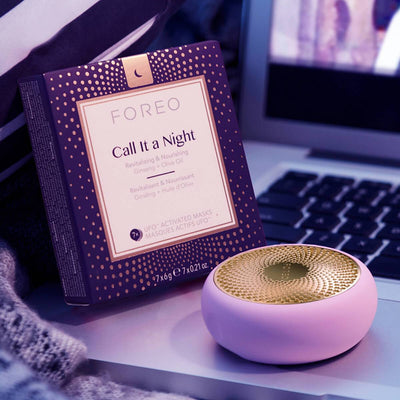 FOREO Call It A Night UFO ansigtsmaske og FOREO UFO