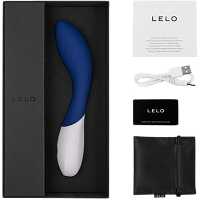 LELO MONA WAVE Vibrator i æsken med alt tilbehør