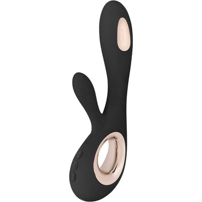 Sort LELO SORAYA Wave G-punkt og klitorisvibrator