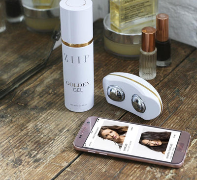 ZIIP Beauty Nanocurrent Device App-baseret ansigtsbehandling