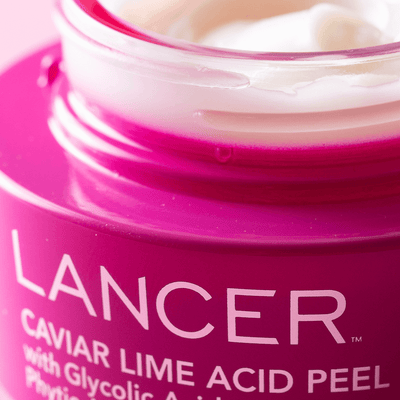Tæt på Lancer Caviar Lime Acid Peel