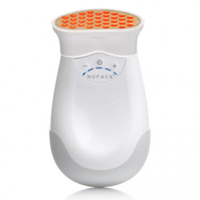 NuFACE Trinity og Trinity Wrinkle hoved, tændt